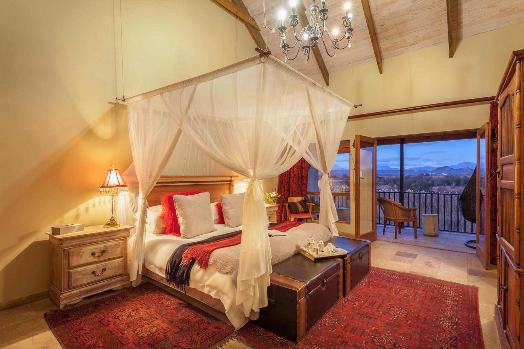 Вилла De Zeekoe Guest Farm Оудсхорн Экстерьер фото